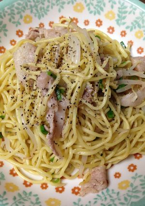 ダシダで塩焼きそば-レシピのメイン写真