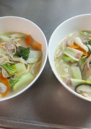 2~3人前の即席麺を即!均等分けする技-レシピのメイン写真
