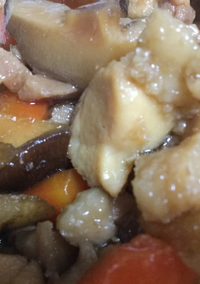 鶏とごぼうの煮物-レシピのメイン写真