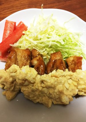 超絶簡単☆ドレッシングで焼きチキン南蛮-レシピのメイン写真