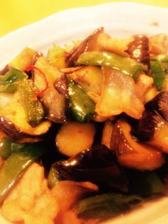 豚肉ナスピーマン甘辛炒め-レシピのメイン写真