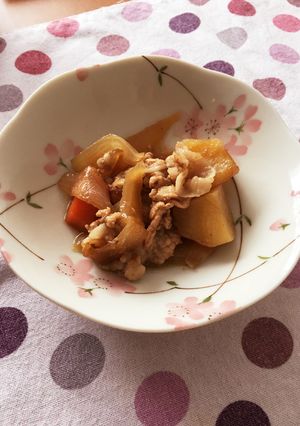 豚肉で肉じゃが-レシピのメイン写真