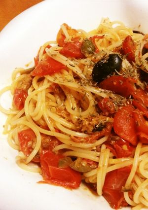【本格】イタリア友人の定番トマトパスタ-レシピのメイン写真