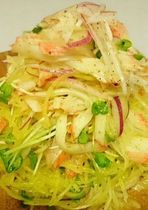 そうめんかぼちゃサラダ-レシピのメイン写真