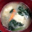 寒い日に☆おから芋団子と野菜のみそ汁