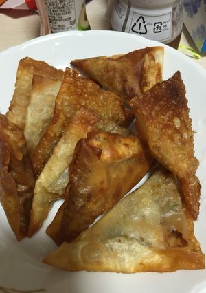 カレー風味の三角春巻き☆-レシピのメイン写真