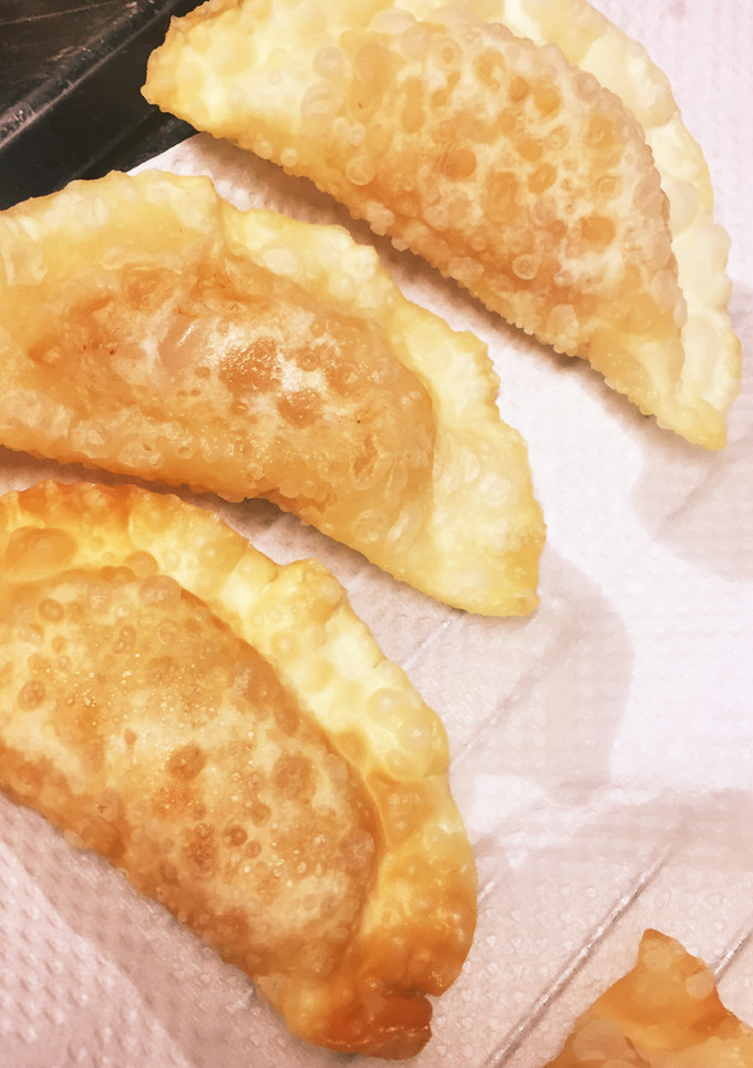 餃子の皮で超簡単！柿のひとくちパイ-レシピのメイン写真
