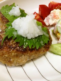 定番モテ 和風ハンバーグ-レシピのメイン写真