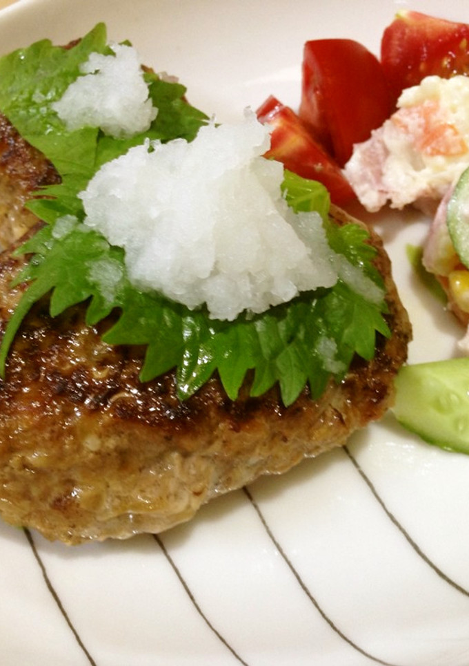 定番モテ　和風ハンバーグ-レシピのメイン写真