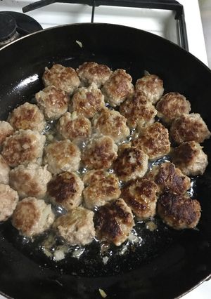 【お弁当に】合びき肉で・ミートボール-レシピのメイン写真
