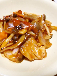 白身魚で酢豚風!-レシピのメイン写真