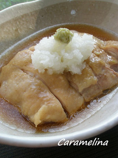 鶏肉の薄味煮* とろ~りわさびあん-レシピのメイン写真