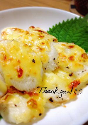 簡単おつまみ！山芋のチーズ焼き！-レシピのメイン写真