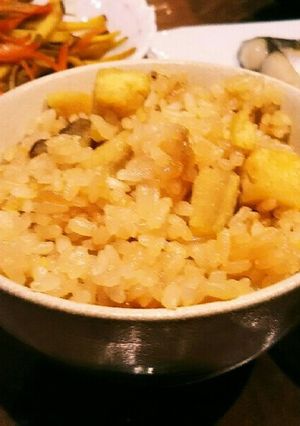 秋の味覚！サツマイモごはん-レシピのメイン写真