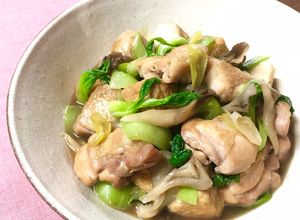 簡単　厚揚げと鶏肉の簡単炒め煮-レシピのメイン写真