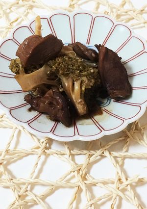 砂肝とブロッコリーの黒酢炒め-レシピのメイン写真