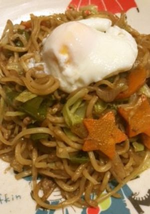 レンチン☆焼きそば-レシピのメイン写真