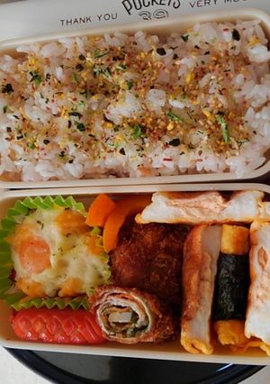 豚まきフライ弁当-レシピのメイン写真