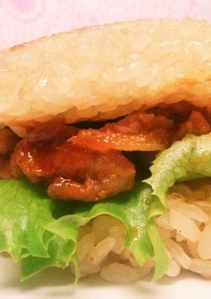 ★ダシダde ライスバーガー★-レシピのメイン写真
