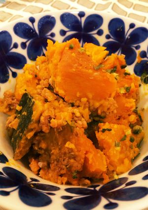 ☆かぼちゃのそぼろ煮☆圧力鍋編-レシピのメイン写真