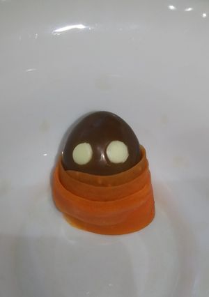 ハロウィン★燻製うずらのおばけミイラ-レシピのメイン写真