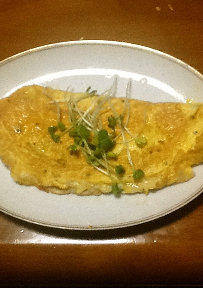 とろとろ山芋オムレツ-レシピのメイン写真