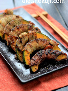 かぼちゃの豚肉巻き (ローカーボ)-レシピのメイン写真