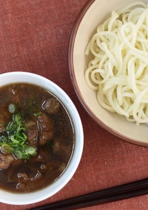 淡路牛すじつけ麺-レシピのメイン写真