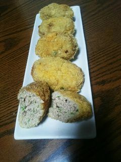 野菜たっぷりメンチカツ-レシピのメイン写真