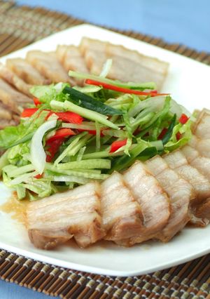 野菜たっぷりの煮豚サラダ-レシピのメイン写真