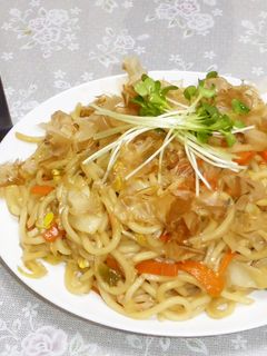 焼きうどん-レシピのメイン写真