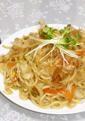 焼きうどん-レシピのメイン写真