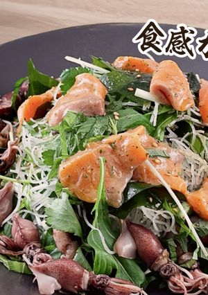 花田鮮魚店の海鮮サラダ🥗-レシピのメイン写真