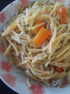 レンジで♪子供と一緒に食べる和風パスタ-レシピのメイン写真