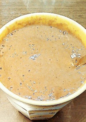 チョコバナナ風味♡豆乳ホットスムージー-レシピのメイン写真