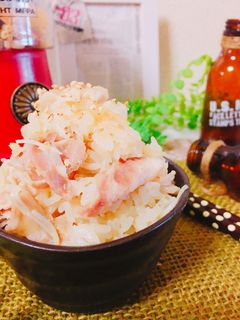 あごだしで旨味炊き込みごはん♡-レシピのメイン写真
