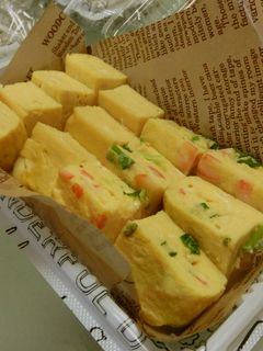 あごだしつゆでカニカマ&ねぎのだし巻卵-レシピのメイン写真
