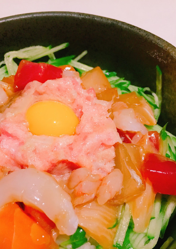 我が家の簡単漬け丼-レシピのメイン写真