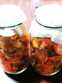 柿だけで作る柿酢-レシピのメイン写真