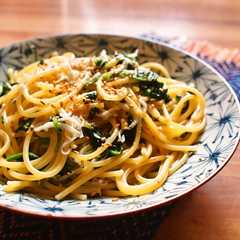 รูปของ ワンポットパスタ★和風ほうれん草としらす
