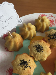 スイートポテトマドレーヌ-レシピのメイン写真