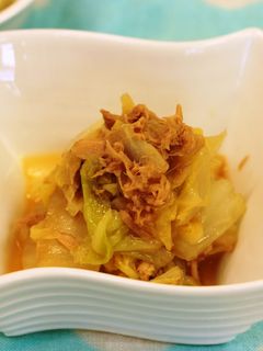 朝食メニューに。白菜とツナのうま煮-レシピのメイン写真