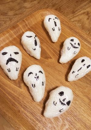 簡単すぎるハロウィンおにぎり★-レシピのメイン写真