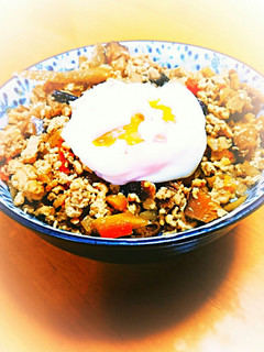鶏そぼろ丼?我が家は具だくさん-レシピのメイン写真