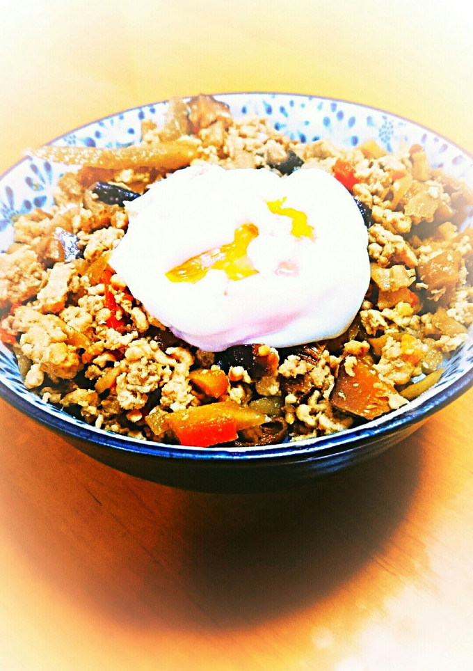 鶏そぼろ丼？我が家は具だくさん-レシピのメイン写真