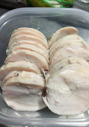 ウエスト締-タンパク質-簡単 鶏むねハム-レシピのメイン写真