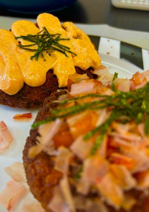 話題沸騰‼もんじゃコロッケ-レシピのメイン写真