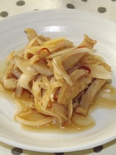 サッパリ食べられる♪鶏皮の南蛮漬け-レシピのメイン写真