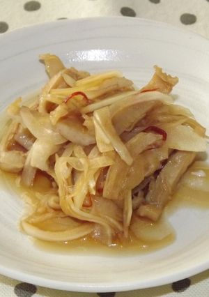 サッパリ食べられる♪鶏皮の南蛮漬け-レシピのメイン写真