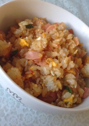 簡単！チャーハンの素で美味しい炒飯！-レシピのメイン写真